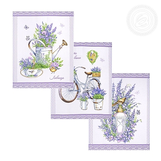 Набор полотенец рогожка / Мерси