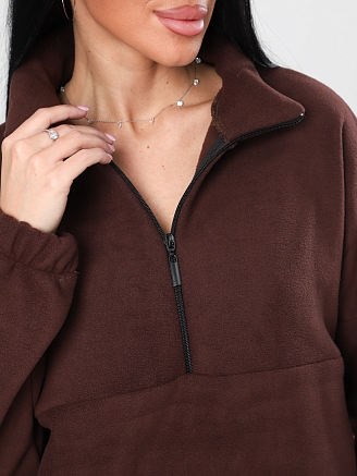 Женская толстовка М-216 / коричневый