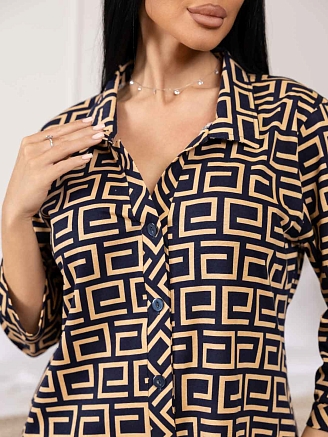 Женский халат мод.2009/4 / Бежевый