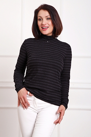 Женская водолазка 88157 / черный