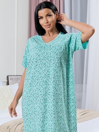 Женская сорочка мод.1930/2 / Бирюзовый