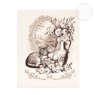 Набор полотенец рогожка / Ностальгия