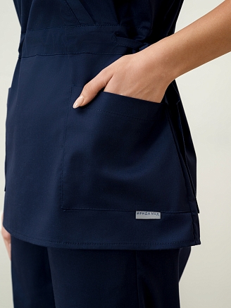 Рубашка медицинская женская М-212-63 Вискоза/Стрейч