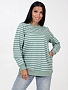 Женский джемпер ПОЛОСА ДФ-2304 / Оливка
