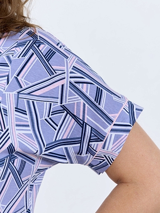 Женский халат Мирана Х-768 / лиловый