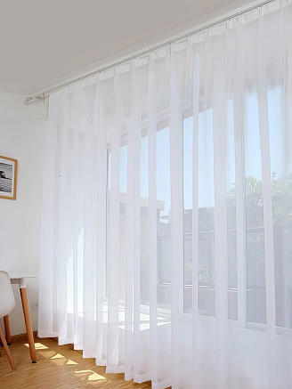 Тюль вуаль арт. TBL / Белый