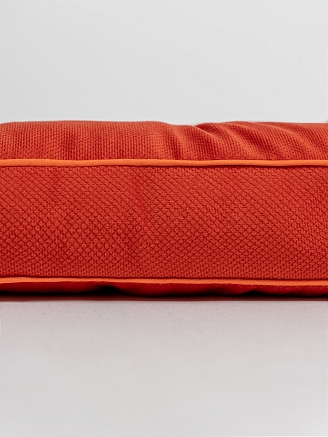 Подушка на стул с бортом / Оранжевый