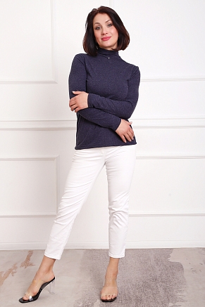 Женская водолазка 88157 / темно-синий