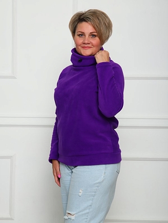 Женская толстовка Гретта / Фиолетовый