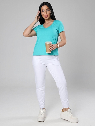 Женская футболка Заира / ментол