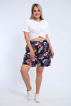 Шорты женские Цветник / Папоротник