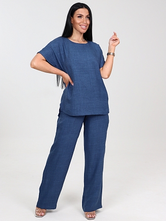 Женский костюм Шик КЛ-2572 / Джинс темный