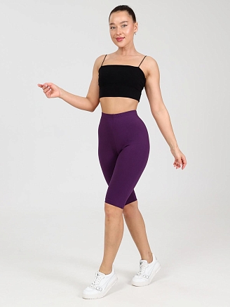 Женские велосипедки Луссо / баклажан