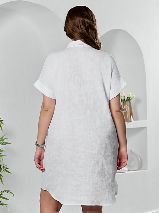 Женское платье Вуаль-5 / белый