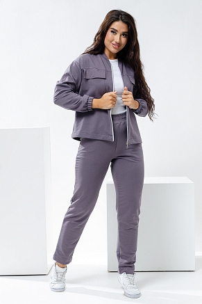 Женский костюм 24778 / серый