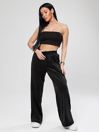 Женские брюки Марлена макси / черный