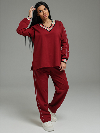 Женский костюм Акцент / Бордо