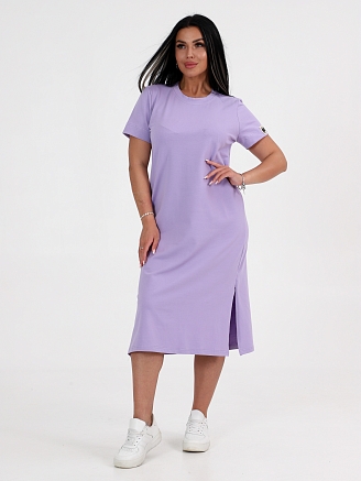 Женское платье-футболка ПлК-56 / Лаванда