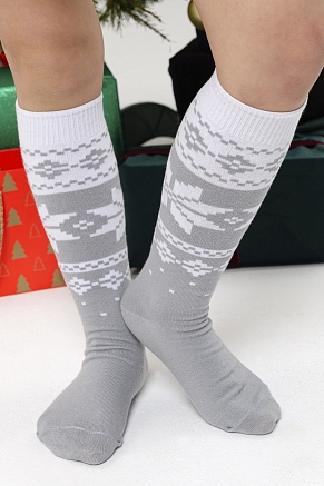 Детские гольфы Камилла (набор 2 пары) / серый