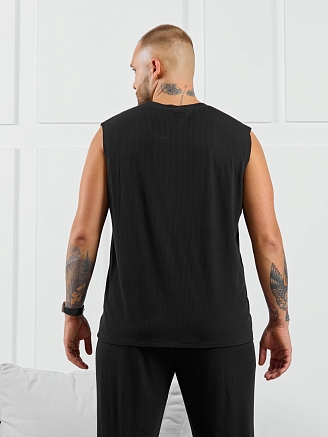 Майка мужская Алессандро-2 / чёрный