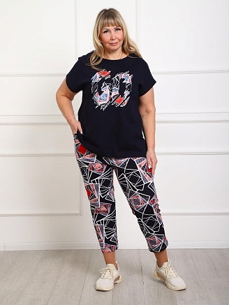 Женский костюм Продвижение / темно-синий