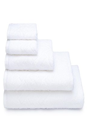 Полотенце махровое Донецкая Мануфактура Baldric / Белый