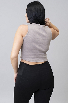 Женская майка М-424 / какао