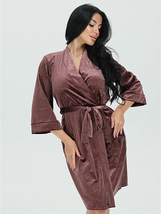 Женский халат Ирма / Сухая роза