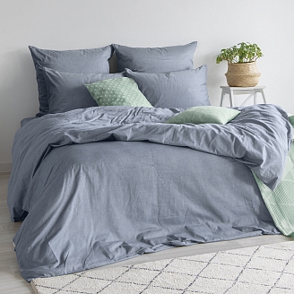 Пододеяльник "Verossa" Melange / Indigo