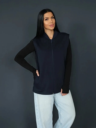 Женский жилет 2247/2 / Темно-синий
