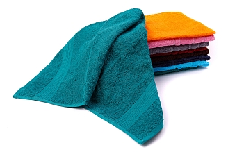 Полотенце махровое г/к Узбекистан 460 гр/м2 / 507-темно-зеленый