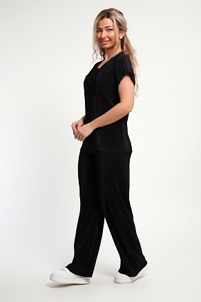 Женский костюм с брюками 32828 / черный