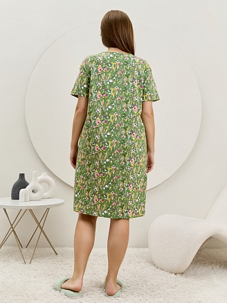 Женский халат Рейна / зелёный