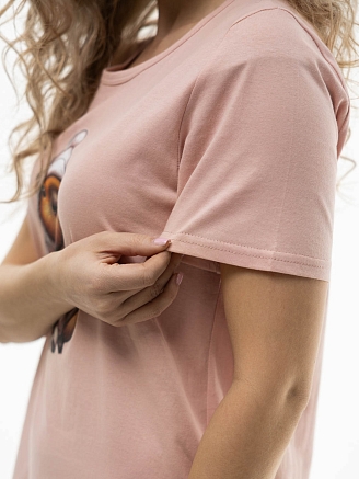 Женская туника мод.2021/1 / Розовый