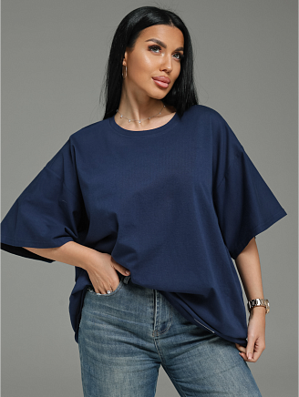 Женская футболка Анита-2 / Светло-синий