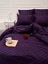 Пододеяльник микрофибра страйп / Фиолетовый