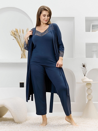 Женская пижама Джара-2 П-501 / антрацит