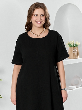 Женское платье Вуаль-1 / чёрный