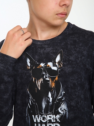 Детский свитшот "Мирон" / Графит