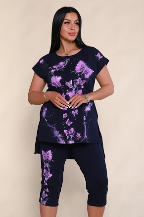 Женский костюм Neoбыкновенная 697 / Темно-синий