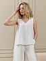 Женская блузка-топ Ясмина-2 / белый