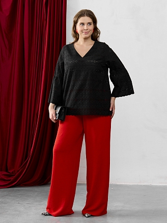 Женская блузка Милица-2 / черный-5