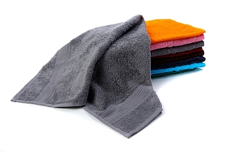 Полотенце махровое г/к Узбекистан 460 гр/м2 / 910-серый