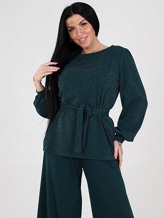 Женский костюм Цепочка / изумруд