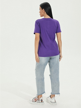 Женская футболка Шик / Фиолетовый