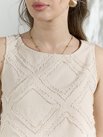 Женский костюм Ангелина-3 КЖ-128 / бежевый