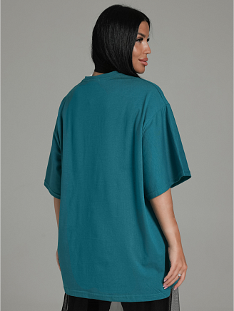 Женская футболка Город / Петроль