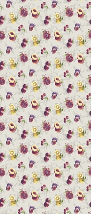 Полотенце банное вафельное полотно / Спелые фрукты 1