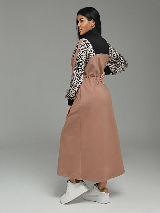 Женское платье Луиза / Кофе