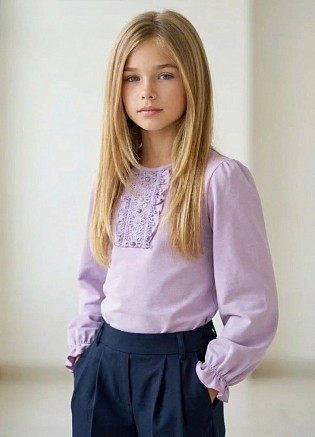 Детский джемпер "Дарина" длинный рукав / В ассортименте